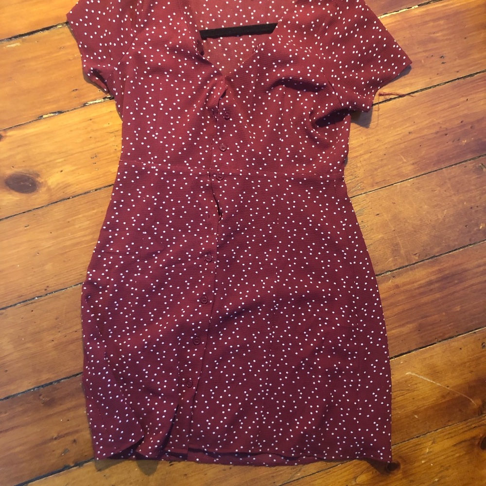 Vintage style button up dress